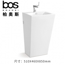 藝術柱盆（方）